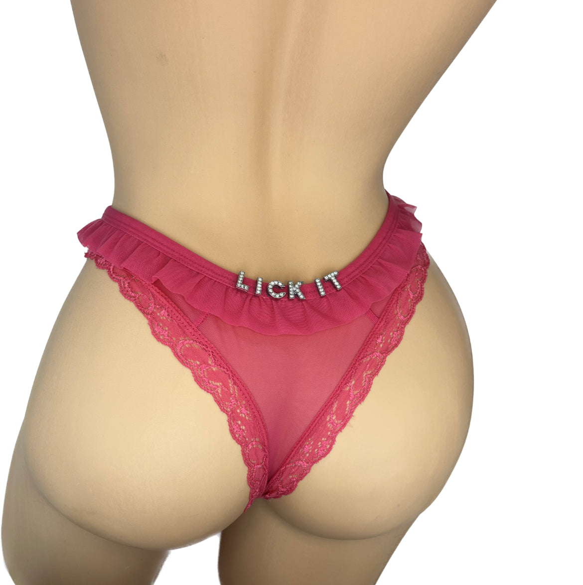 Customizable Lace Trim Panty