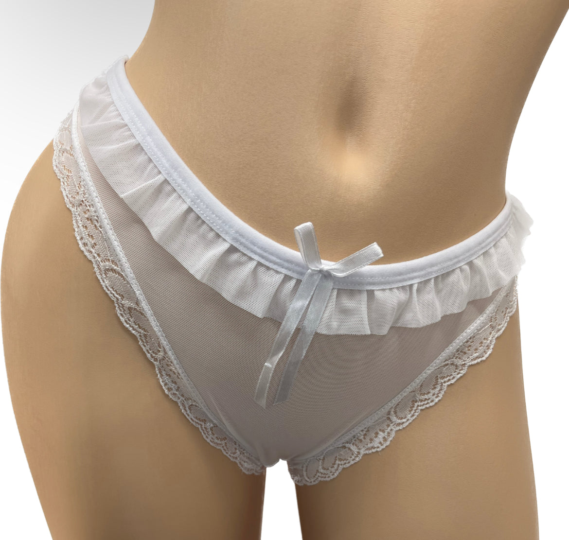 Customizable Lace Trim Panty